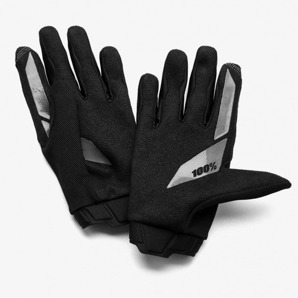 Guantes 100x100 Ridecamp Negro palma